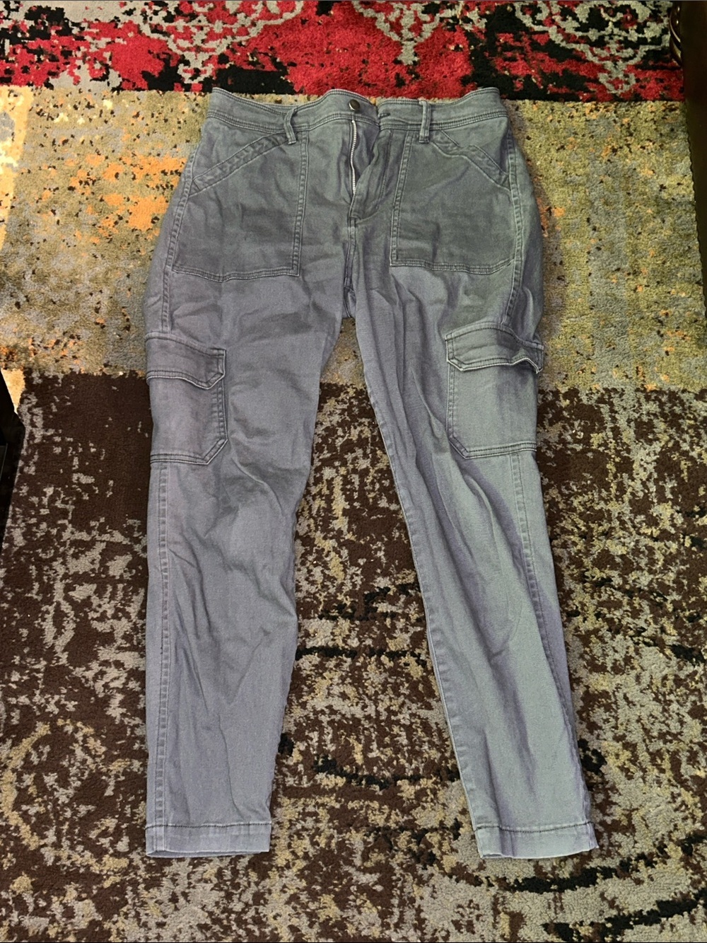 GAP high-rise, universal legging Gray Utility Cargo Pants